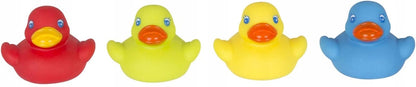 PLAYGRO Bright Baby Duckies gumis fürdőkacsák 6 hónap+ 4 db