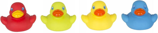 PLAYGRO Bright Baby Duckies gumis fürdőkacsák 6 hónap+ 4 db