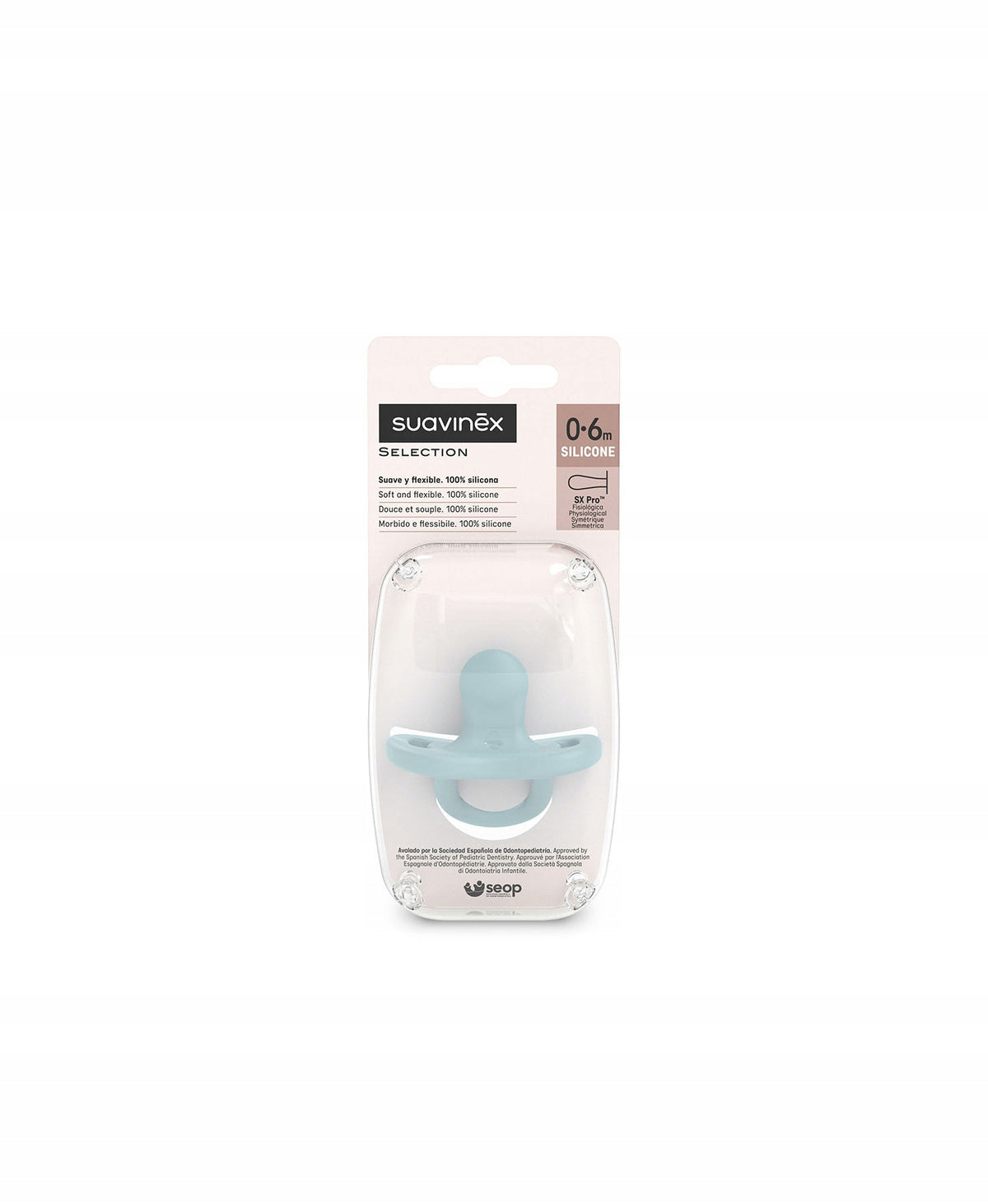 SUAVINEX smoczek SELECTION SX PRO silikon 0-6m