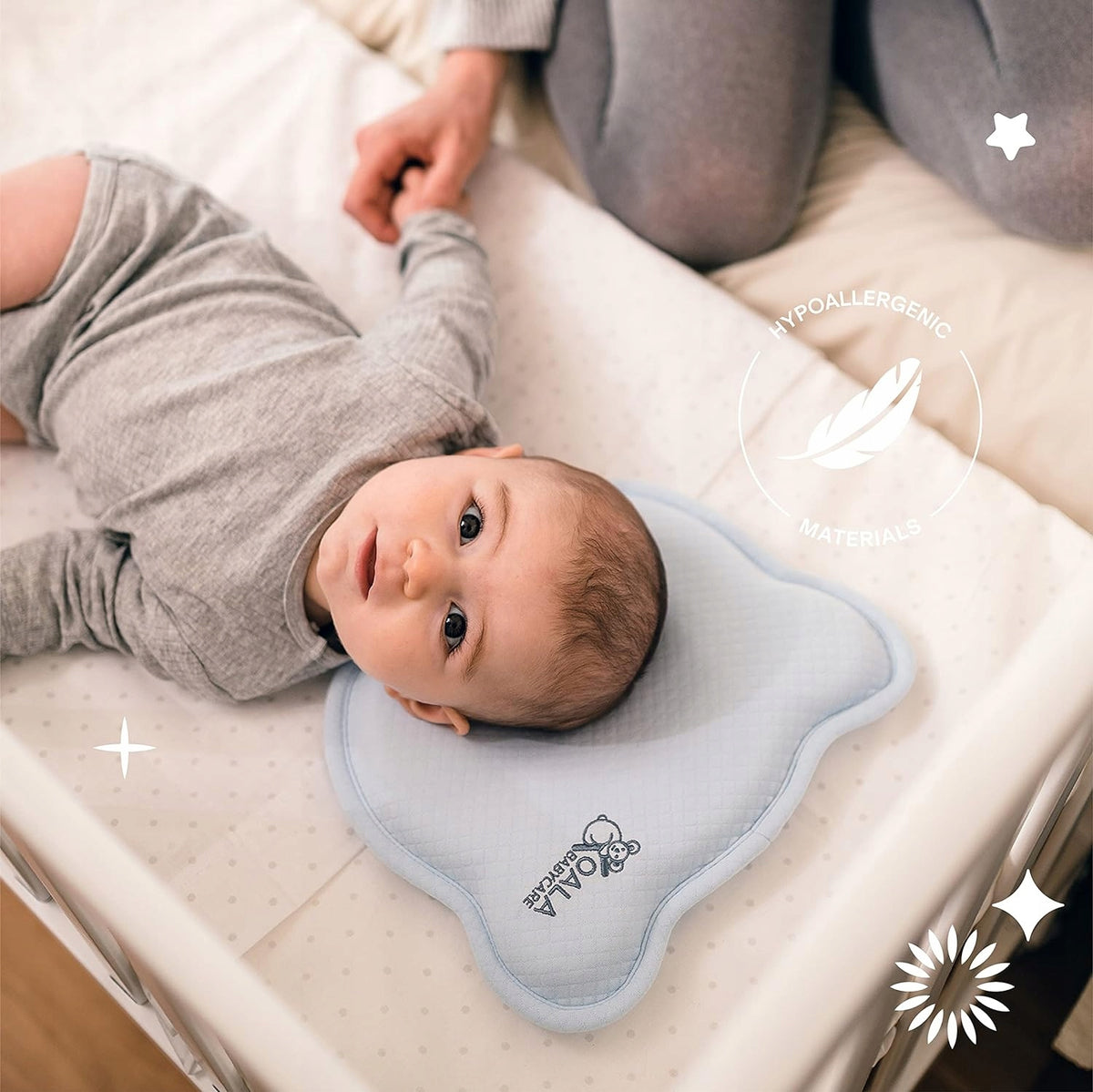 KOALA BABYCARE poduszka niemowlęca 0+ poszewka