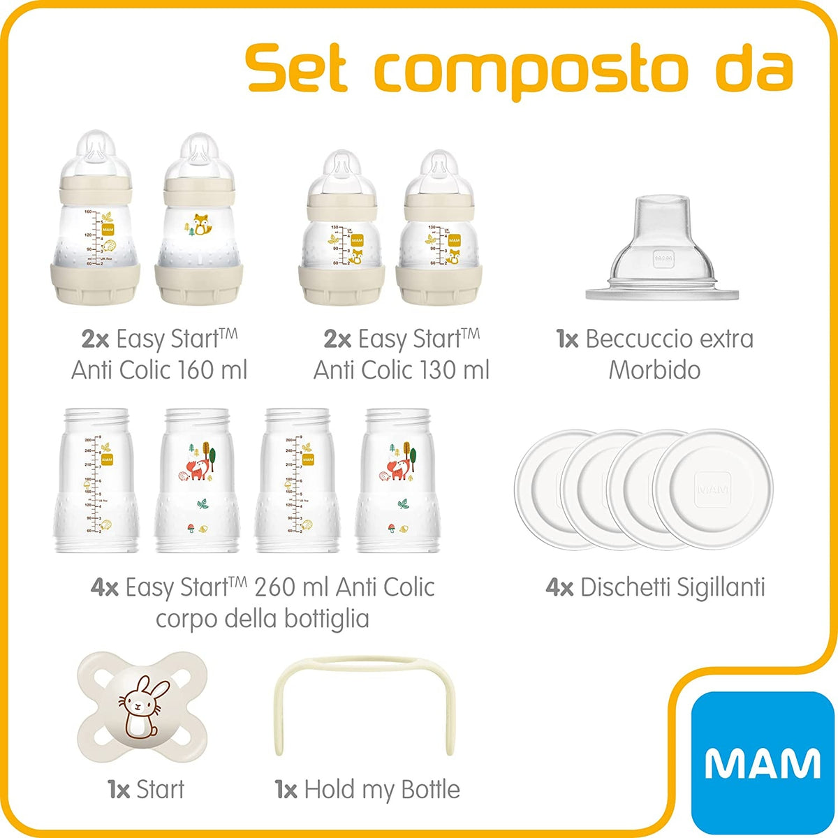 MAM startset Easy Start Anti-Colic XXL 11-delig