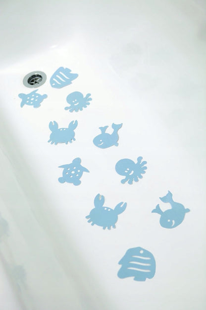 DREAMBABY G128 csúszásgátló matrica fürdőkádhoz hőmérséklet-érzékelővel 10 db