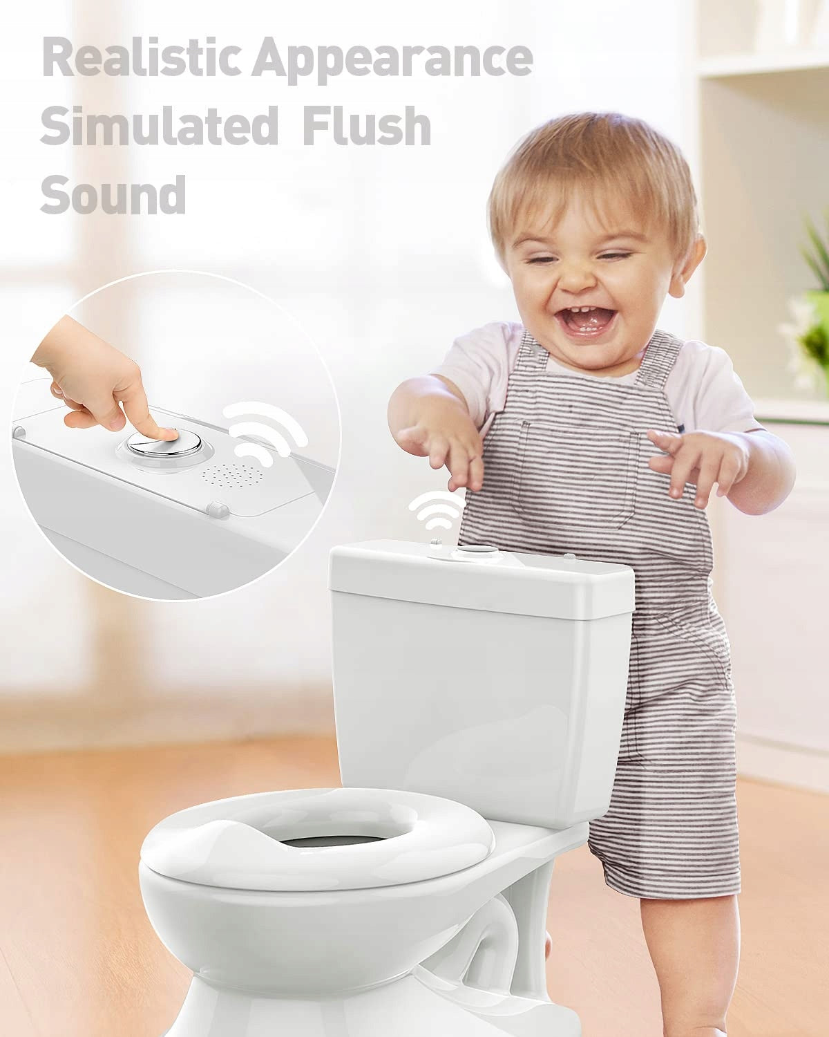 ADOVEL potty with removable insert and sound