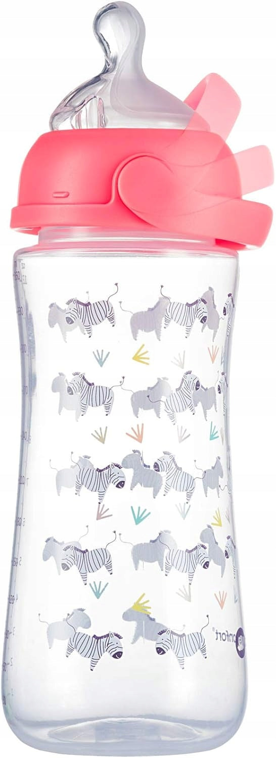 BEBE CONFORT Emotion Physio butelka 6 m+ 360 ml ZEBRA