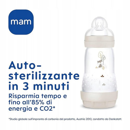 MAM Easy Start butelka antykolkowa x2 160ml 0+