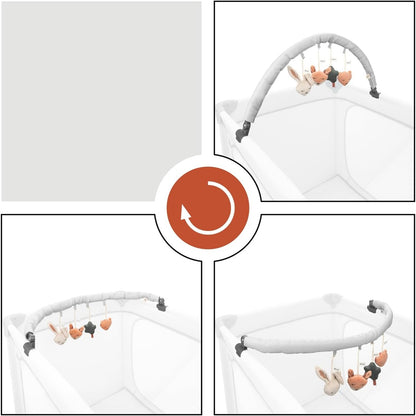 HAUCK toy arch for crib