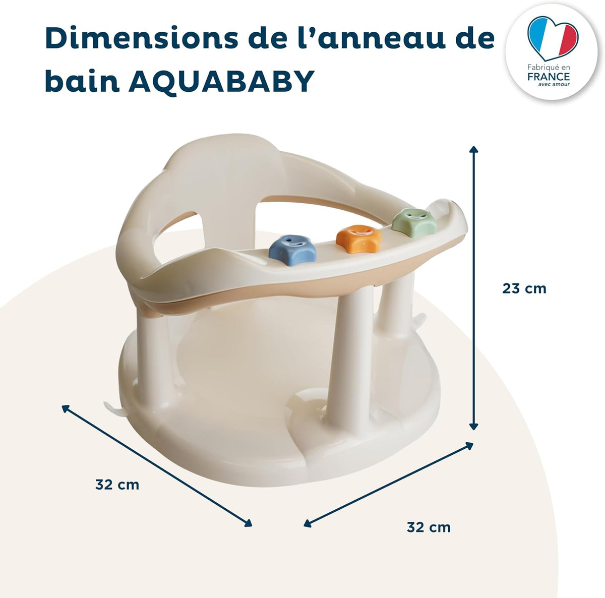 THERMOBABY krzesełko do kąpieli 6m+ – nowy – zdjęcie 4