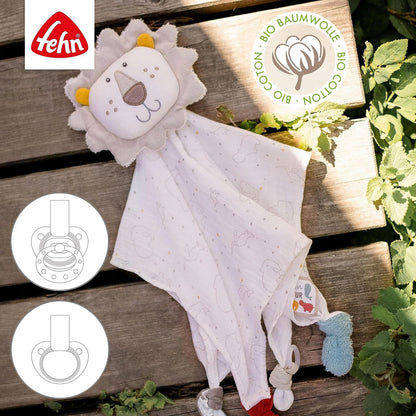 FEHN lion comforter cuddly toy