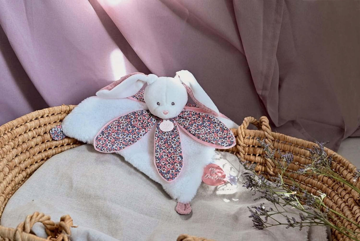 DOUDOU et COMPAGNE komforter przytulanka z kocykiem 27cm