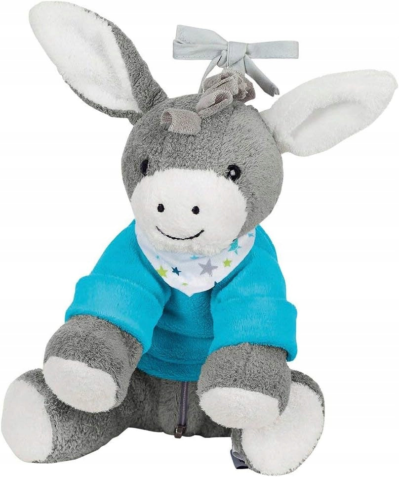 STERNTALER Măgărușul Erik jucărie de pluș cutie muzicală cu difuzor Bluetooth 20 cm