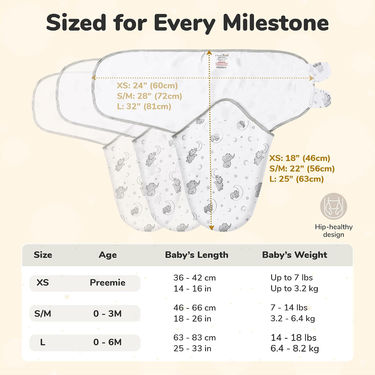 MAMA CHEETAH cotton swaddles