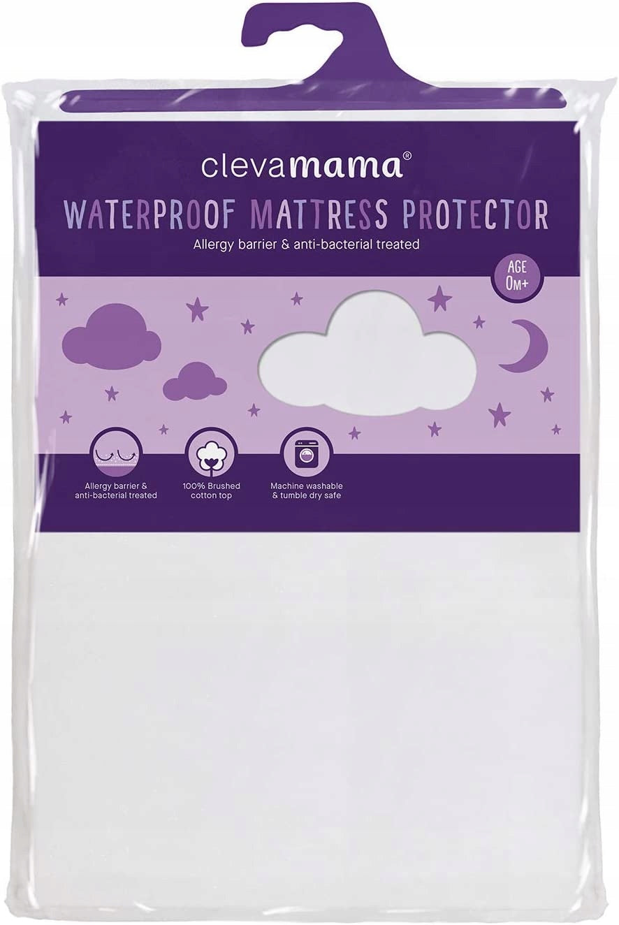 CLEVAMAMA waterdicht hoeslaken 60x120