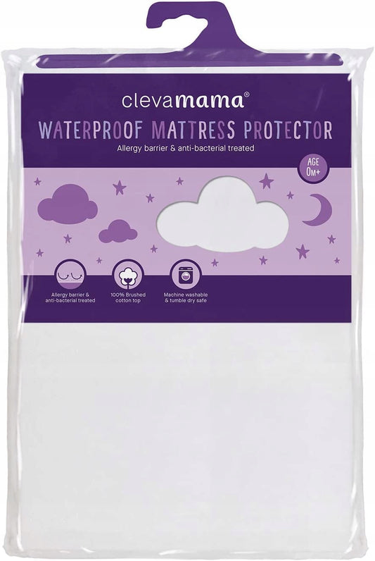 CLEVAMAMA prześcieradło wodoodporne 60x120