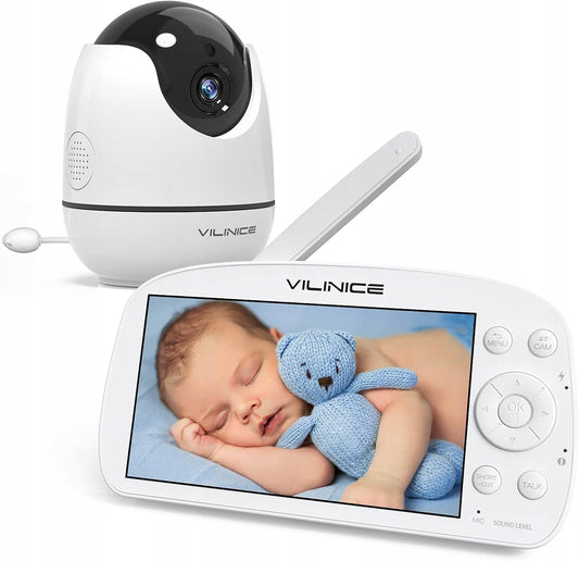 VILINICE zdalnie sterowana cyfrowa niania elektroniczna 5,5" HD LCD