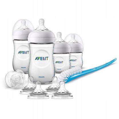 PHILIPS AVENT-set met flessen, 8 spenen en borstel 1