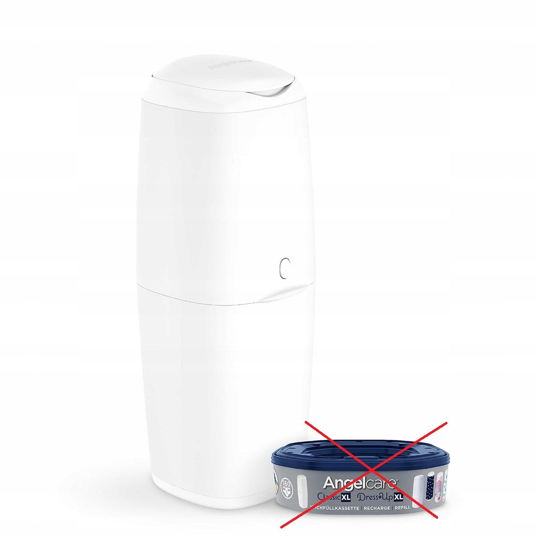 ANGELCARE Classic XL kosz na zużyte pieluchy bez wkładu