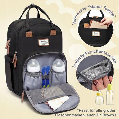 RUVALINO kinderwagen rugzak met accessoires