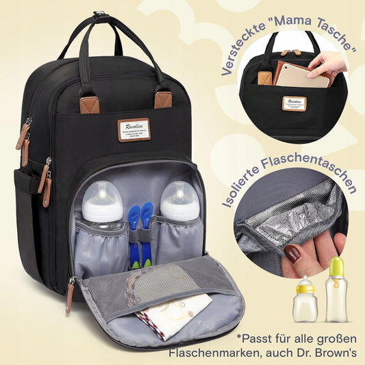 RUVALINO rucsac pentru cărucior cu accesorii