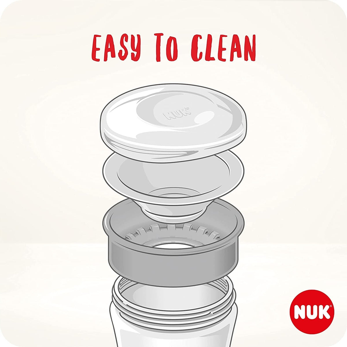 NUK Magic Cup TASSE ANTI-FUITE bec 360