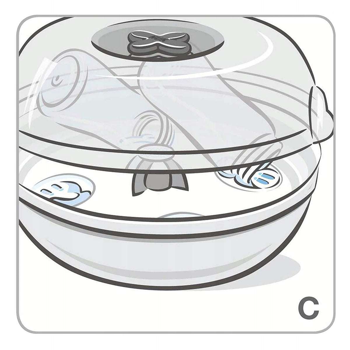 NUK Micro Express Plus Microwave steriliser