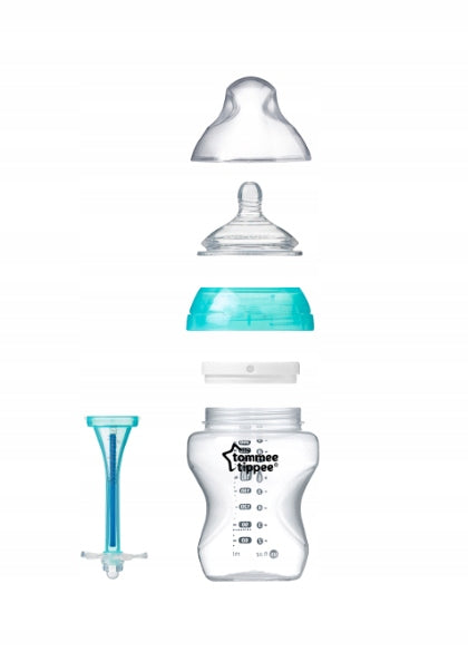 TOMMEE TIPPEE Closer to Nature advanced anti-colic bottle set + pacifiers + brush