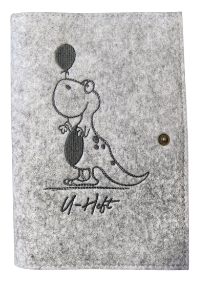 LUXDAG filtetui til graviditetskort DINO-SAUER 15,5 x 23 cm