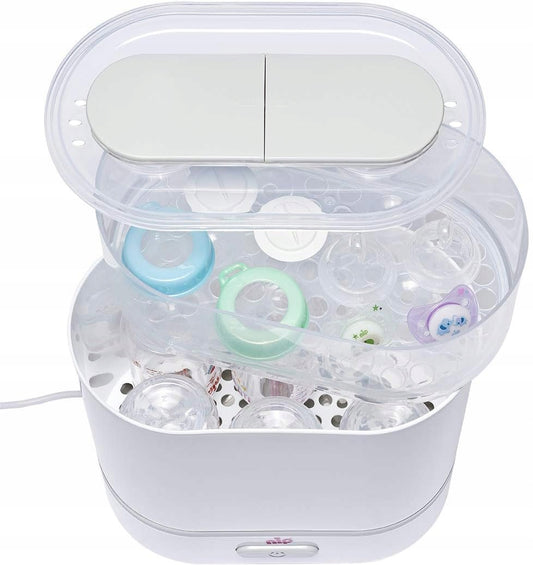 NIP 3în1 sterilizator încălzitor cu aburi + clești