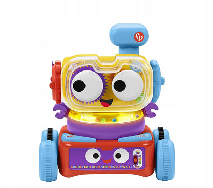 FISHER-PRICE robot interactiv LINUS limba germană