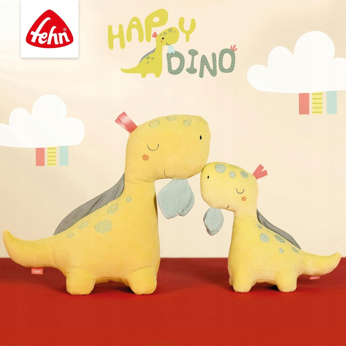 FEHN Happy Dino minge de joacă MOTRICITATE 0+