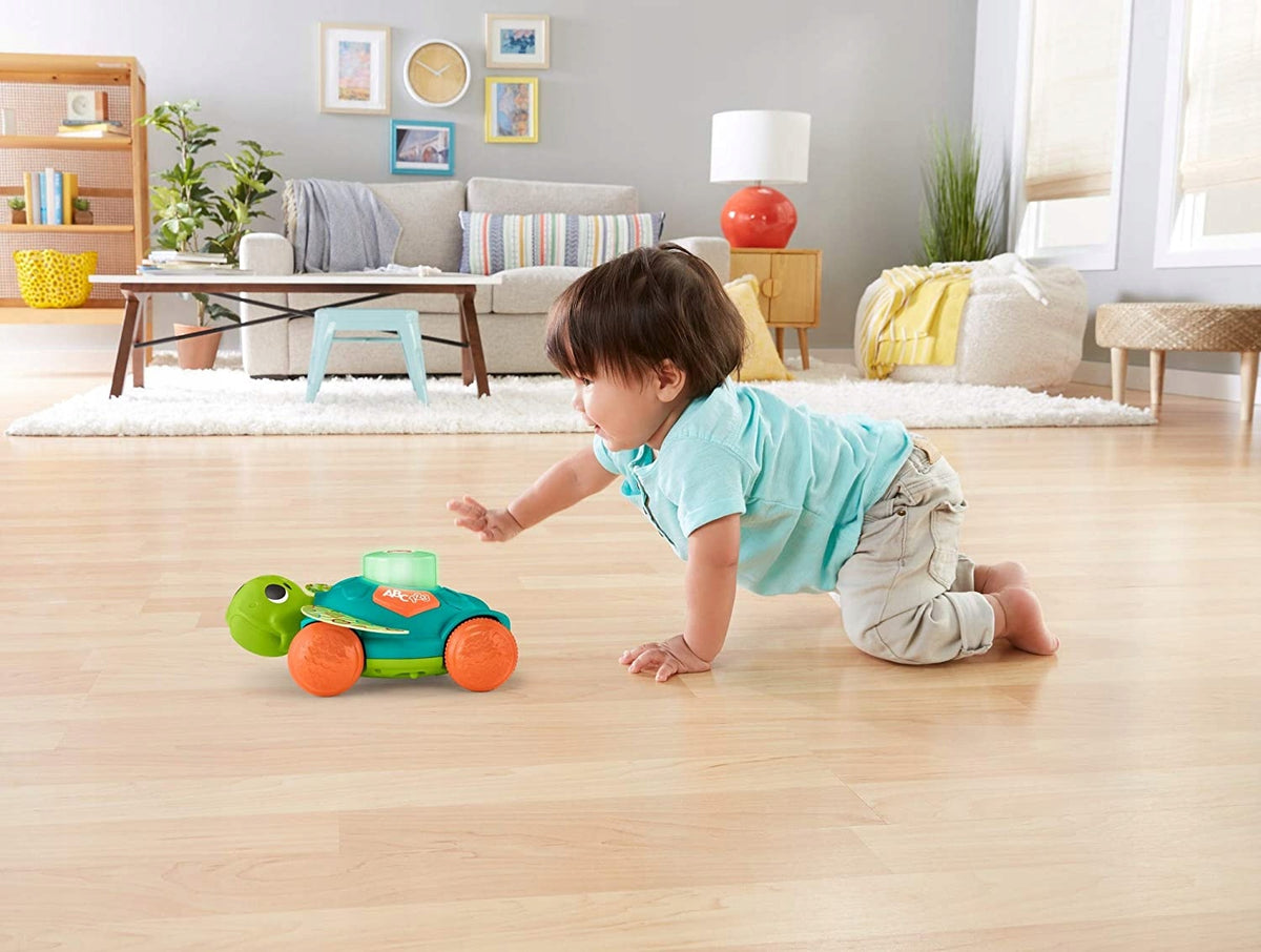 FISHER-PRICE GXK35interactive sea turtletoy in germanage 9 m +colour greenlength 24.5 cmBatteries 3 x AA (test