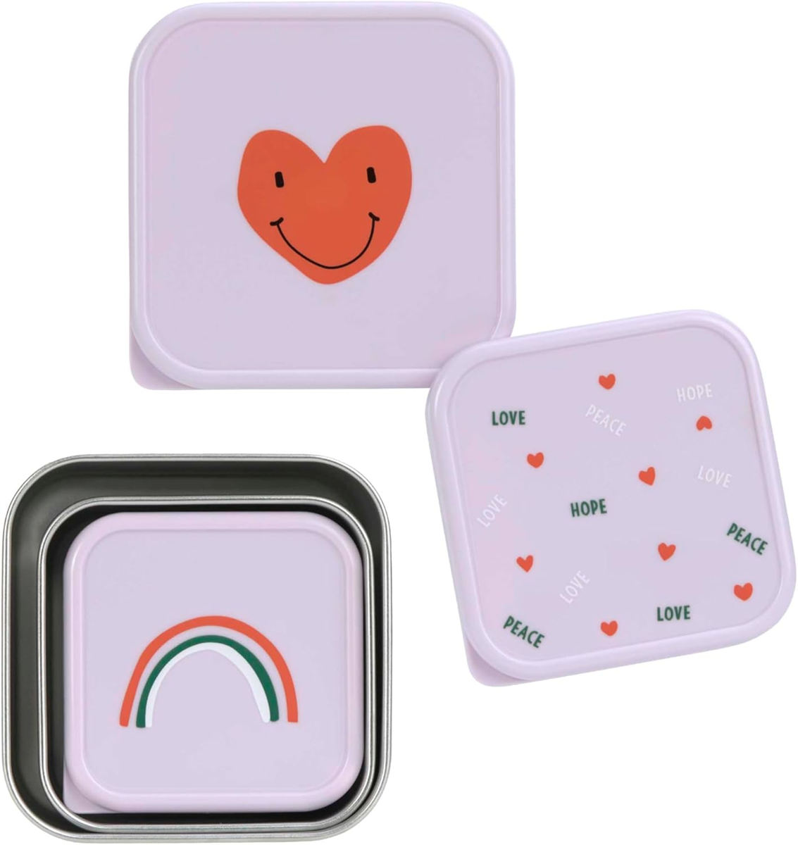 LASSIG Snackbox snack boxes x 3