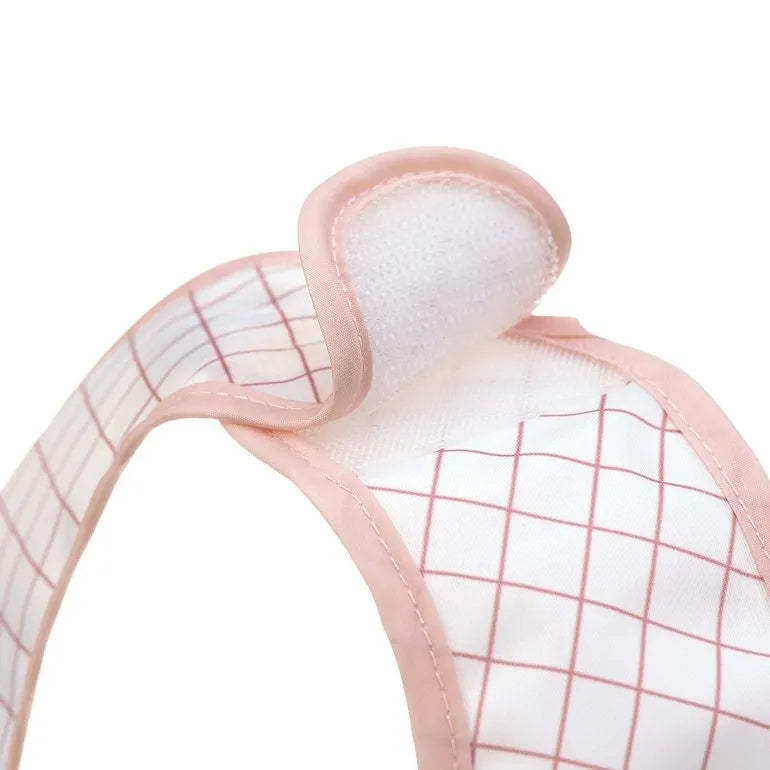 LASSIG 2-pack velcro fastening bib