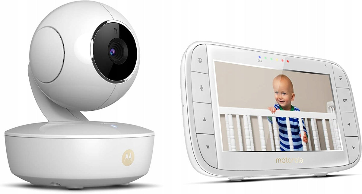 MOTOROLA MBP55 remote-controlled digital baby monitor 5"