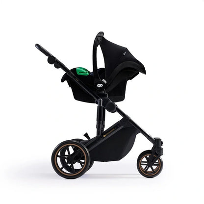 KINDERKRAFT PRIME2 PRO 3i1 multifunktionel barnevogn op til 22kg + MINK PRO autostol