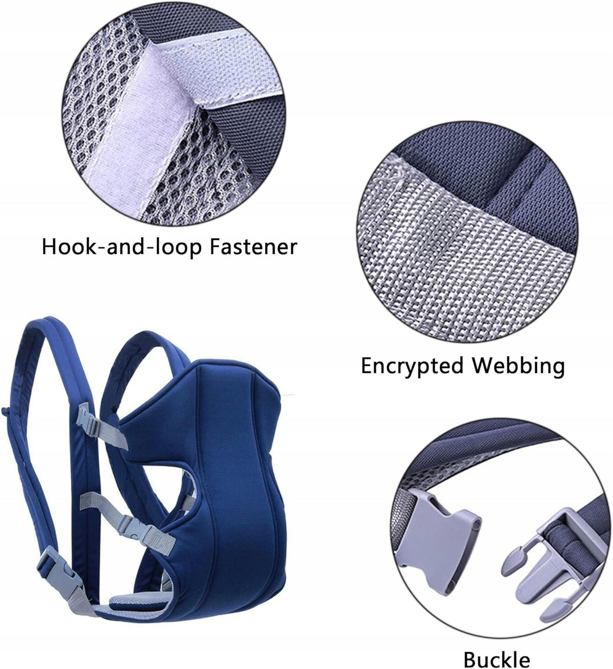 Porte-bébé ergonomique réglable 3,5-15 kg