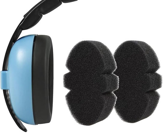 PANDAEAR noise-cancelling headphones + case