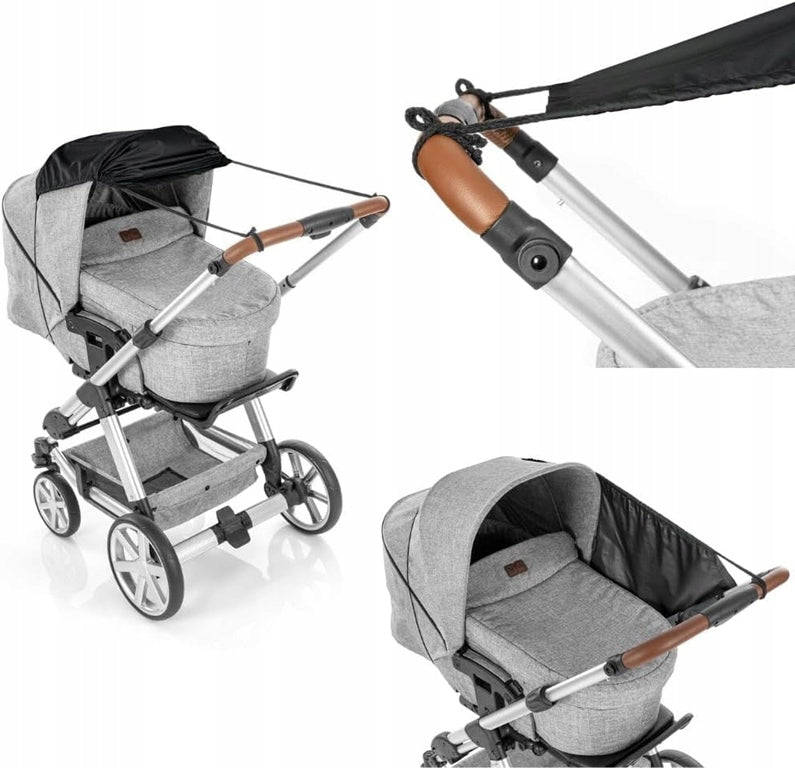 REER ShineSafesun visorage 0 +colour blackwidth 52 cm, length 72 cmmaterials polyester, PVCfree of harmful