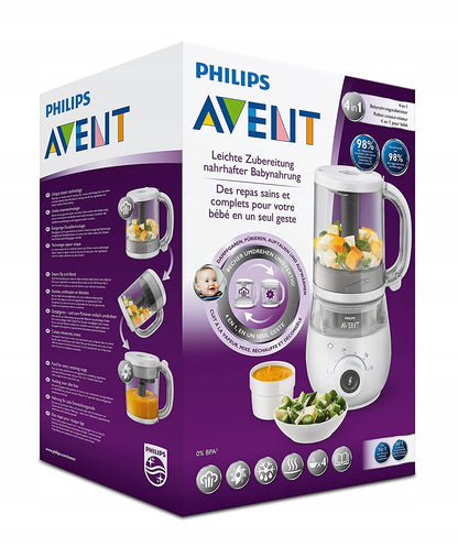 PHILIPS AVENT SCF883/01 4-in-1-stoomkoker-blender 1000 ml