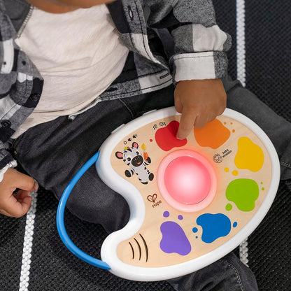 HAPE Magic Touch muzyczna paleta malarska w 3 językach 17,5 x 27 cm