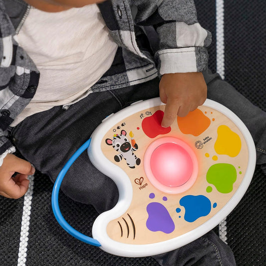HAPE Magic Touch muzyczna paleta malarska w 3 językach 17,5 x 27 cm