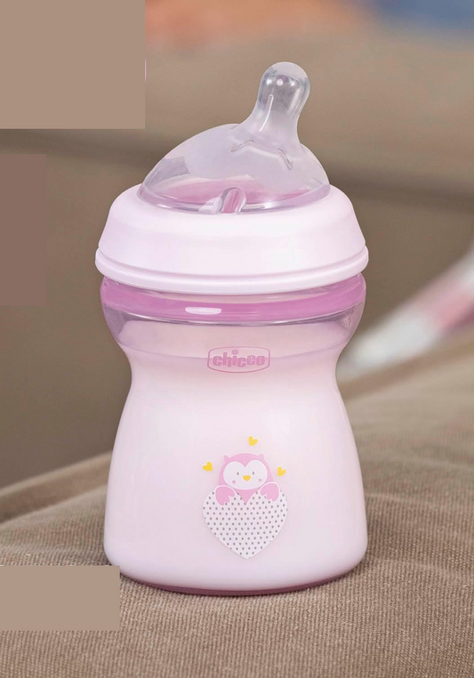 CHICCO NaturalFeeling biberon 250 ml 2 m+ flux mediu