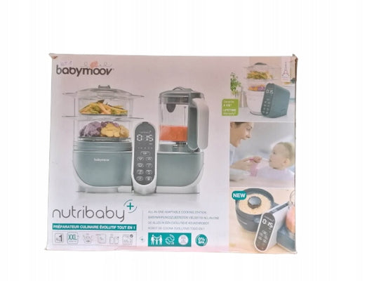 BABYMOOV Nutribaby+ 5 en 1 robot de cocina y vaporizador para bebés
