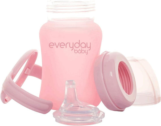 EVERYDAY BABY Sippy Cup drikkekop i glas med drypfri tud 150 ml 6 m+