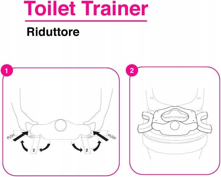 OK BABY 3-in-1 travel potty - potty, travel potty, toilet seat reducer