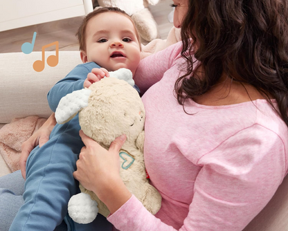 FISHER-PRICE alvó NYUSZI mozgó fejjel, hangokkal és fénnyel