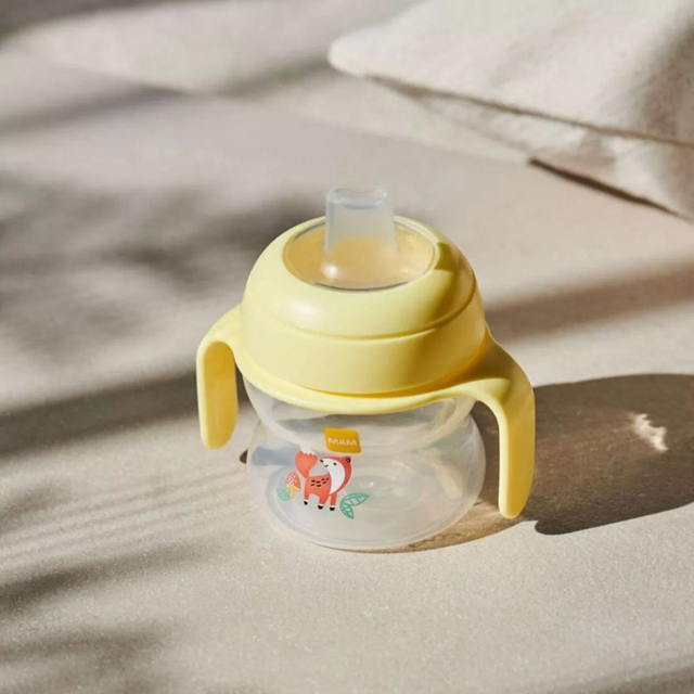MAM Starter Cup cseppmentes itatópohár 150 ml 4 hónap+ RÓKA