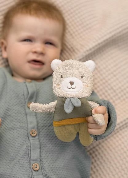 FEHN Natur szeleszczący chwytak z bawełny organicznej MIŚ 17 cm
