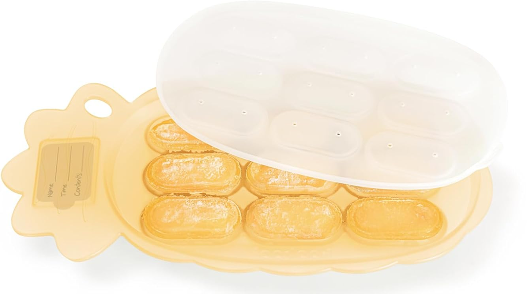 HAAKAA silikone frysebakke til mad + låg