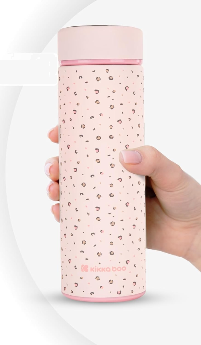 KIKKA BOO Savanna termos ze stali nierdzewnej 500 ml + sitko na herbatę