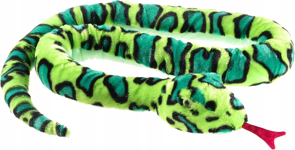 HEUNEC Misanimo pluchen knuffelslang 180 cm